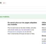 Référencement naturel : Google notifie les sites non adaptés aux mobiles